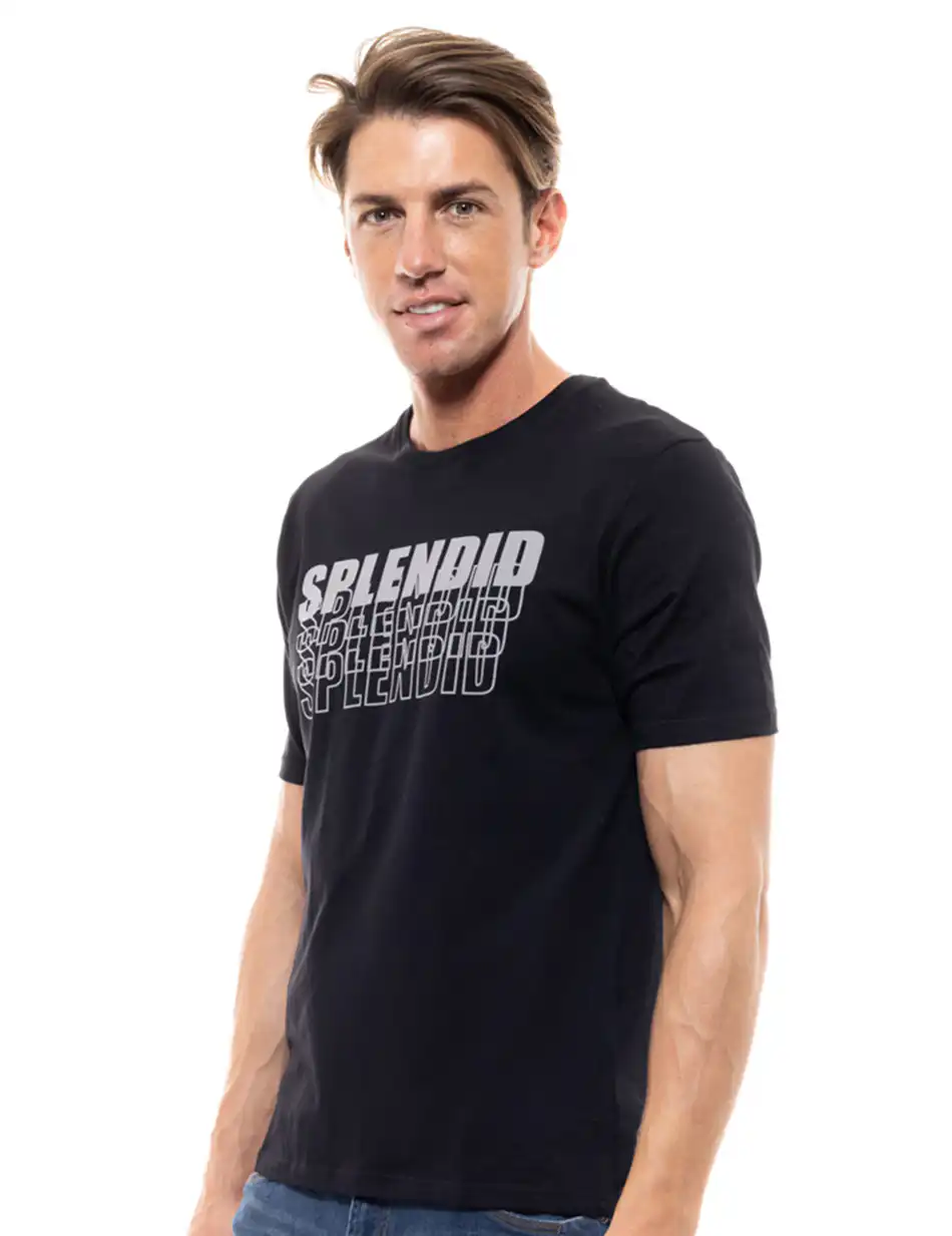 Splendid fashion ανδρικό t-shirt 47-206-047 BLACK