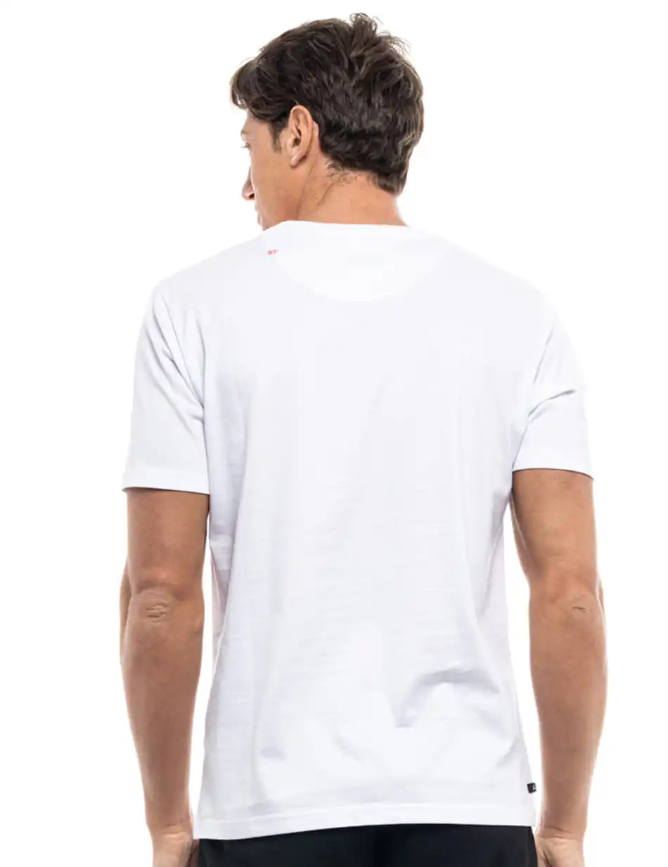 Biston fashion ανδρικό t-shirt 47-206-065 WHITE