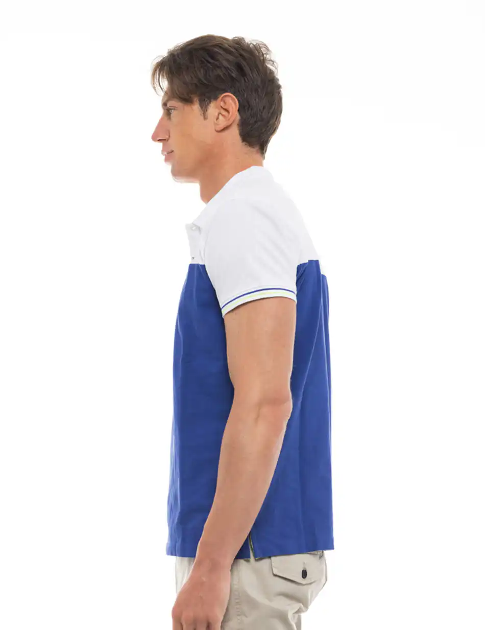 Biston fashion ανδρικό polo shirt 47-206-066 ROYAL BLUE