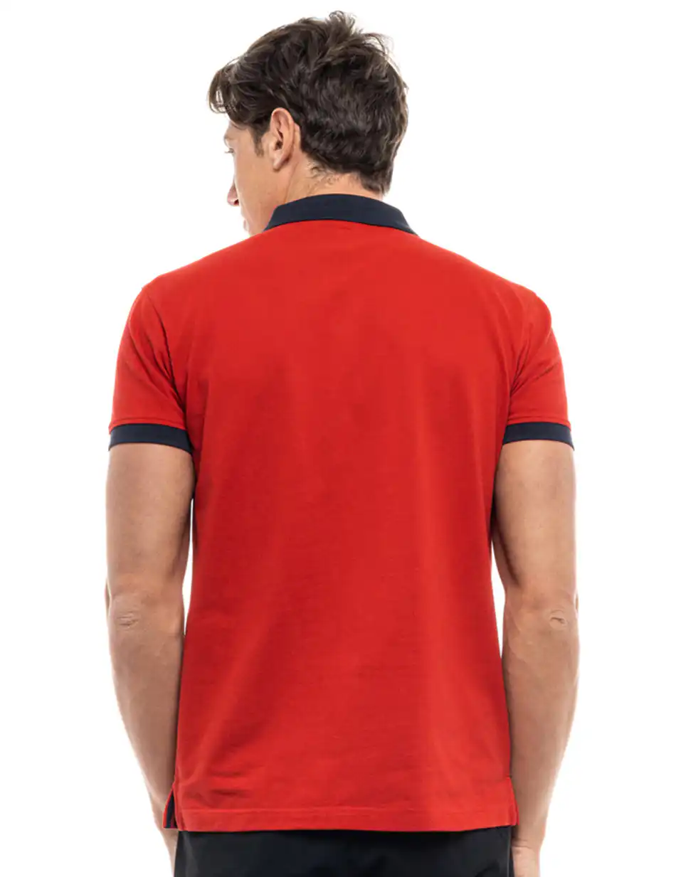 Splendid fashion ανδρικό polo shirt 47-206-068 RED