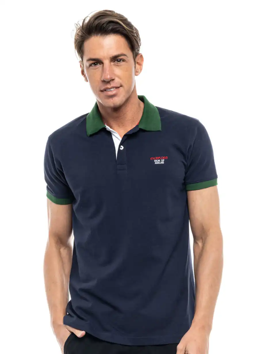 Splendid fashion ανδρικό polo shirt 47-206-068 NAVY