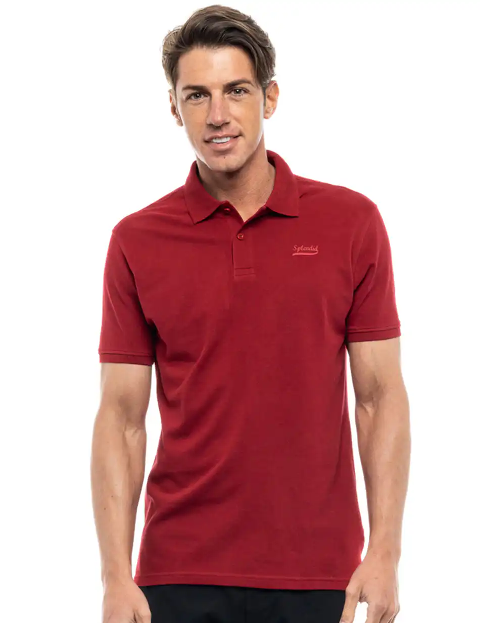 Splendid fashion ανδρικό polo shirt 47-206-082 RED