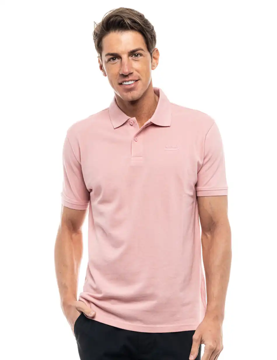 Splendid fashion ανδρικό polo shirt 47-206-082 PINK