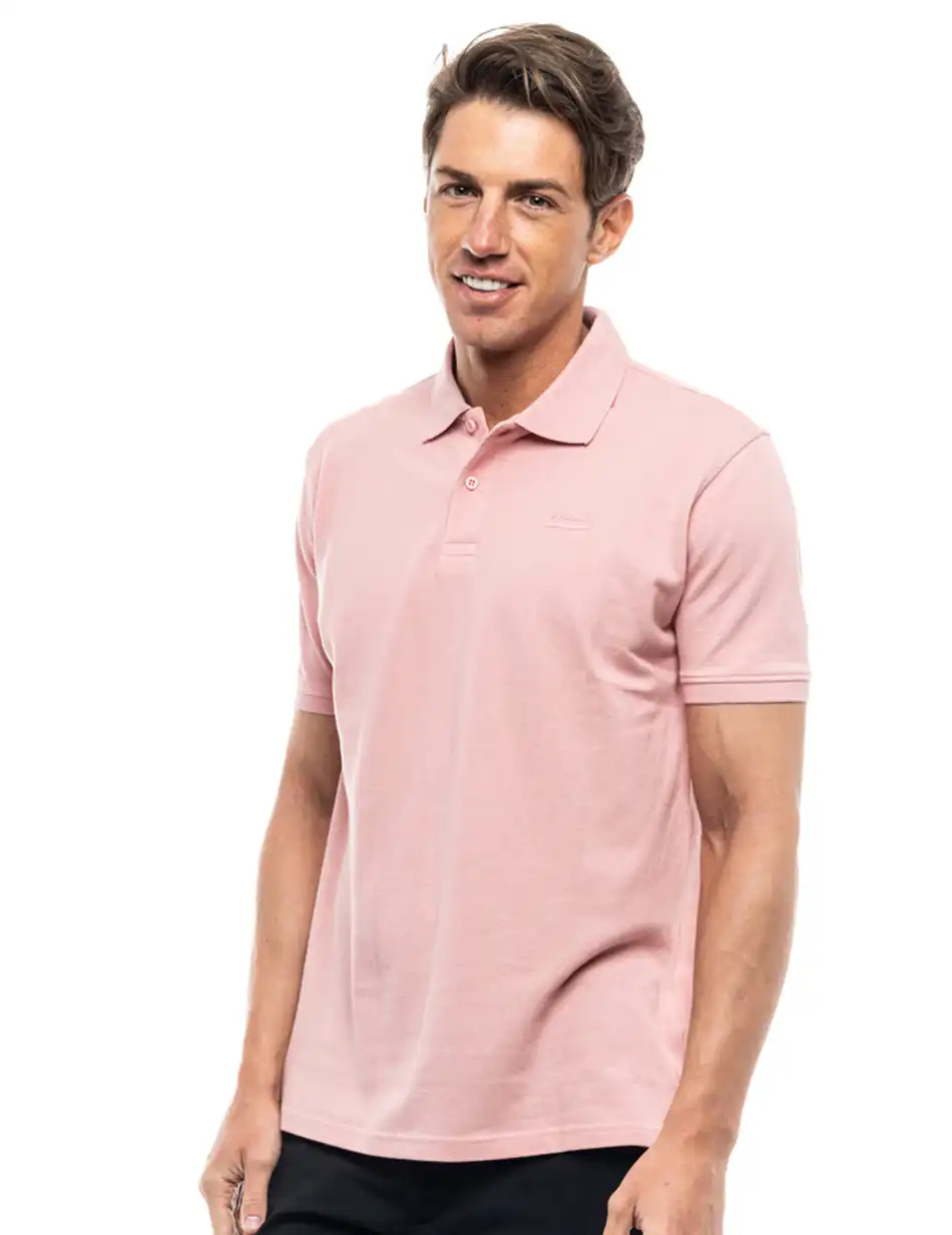 Splendid fashion ανδρικό polo shirt 47-206-082 PINK