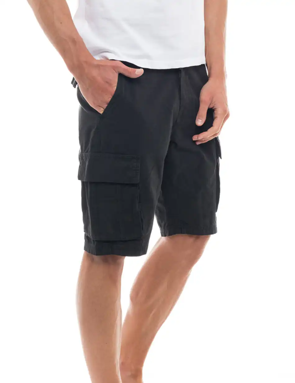 Splendid fashion ανδρική βερμούδα cargo 47-221-009 BLACK