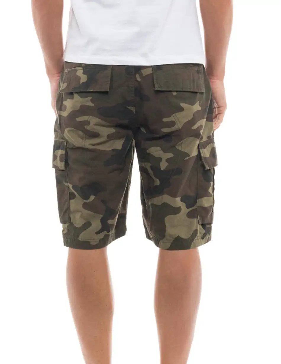 Splendid fashion ανδρική βερμούδα cargo 47-221-009 GREEN CAMO