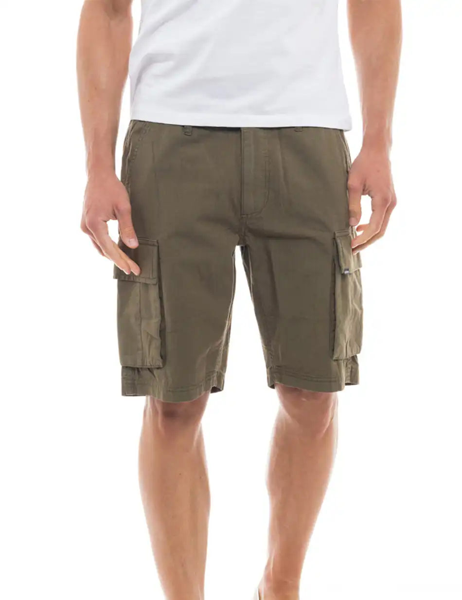 Splendid fashion ανδρική βερμούδα cargo 47-221-009 KHAKI