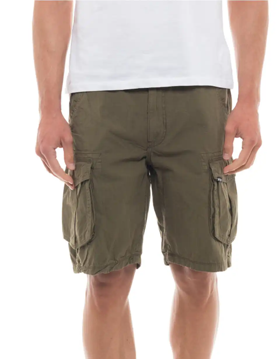 Biston fashion ανδρική βερμούδα cargo 47-221-010 KHAKI