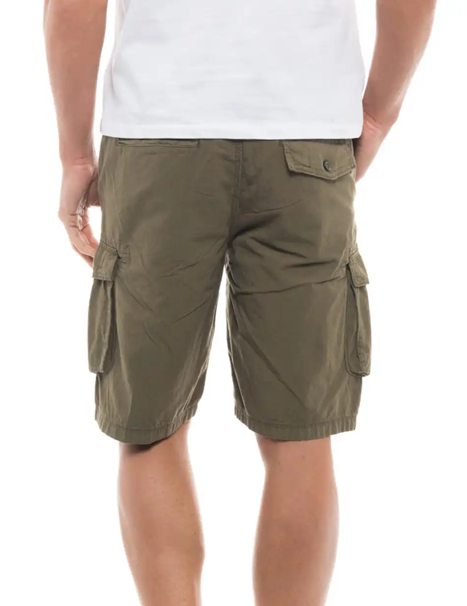 Biston fashion ανδρική βερμούδα cargo 47-221-010 KHAKI