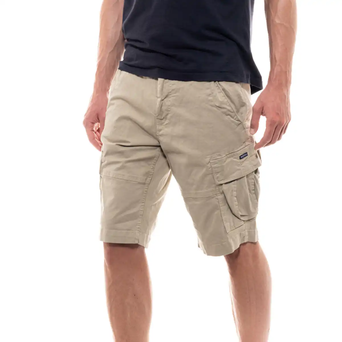 Biston fashion ανδρική βερμούδα cargo 47-221-013 BEIGE