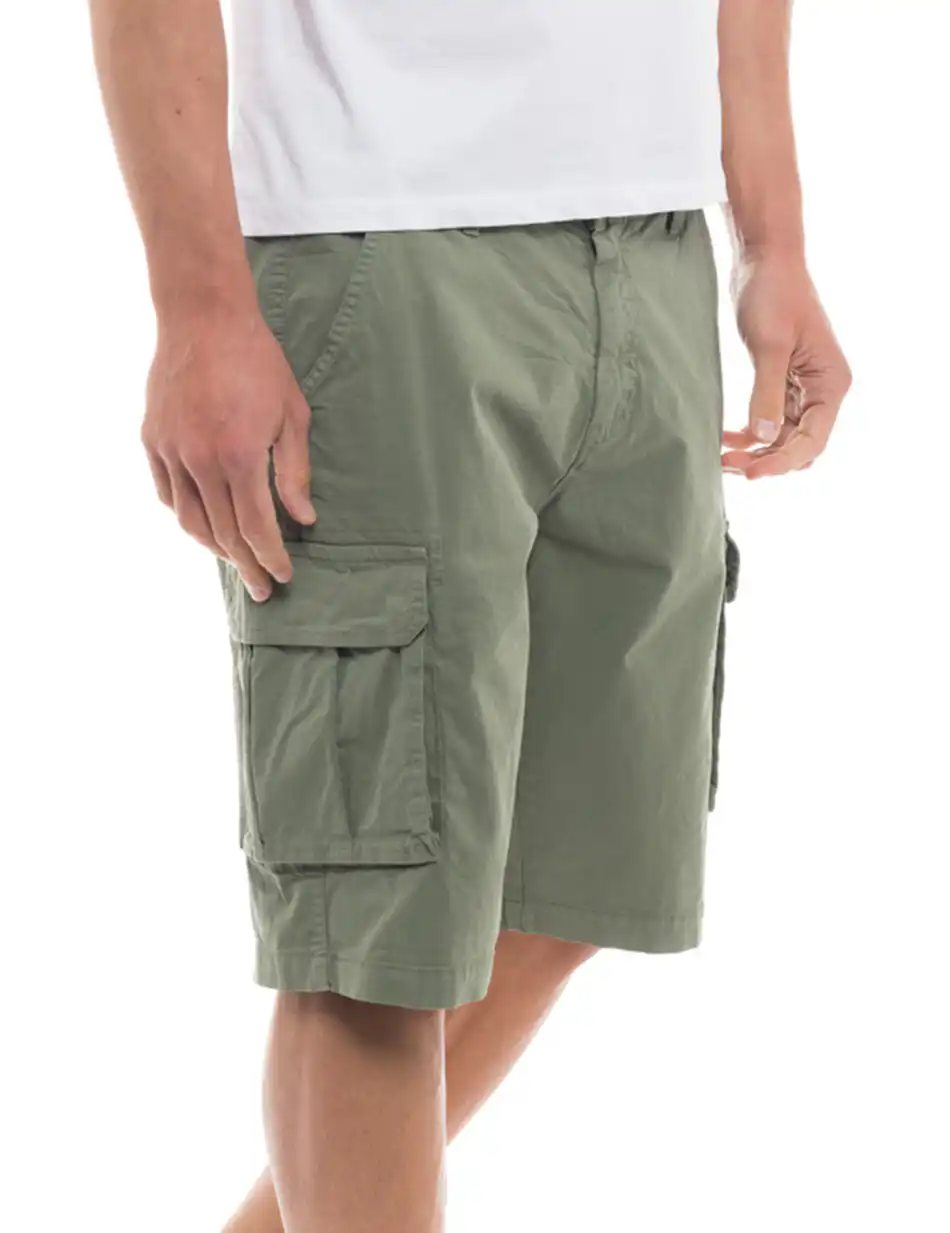 Biston fashion ανδρική βερμούδα cargo 47-221-022 MINT