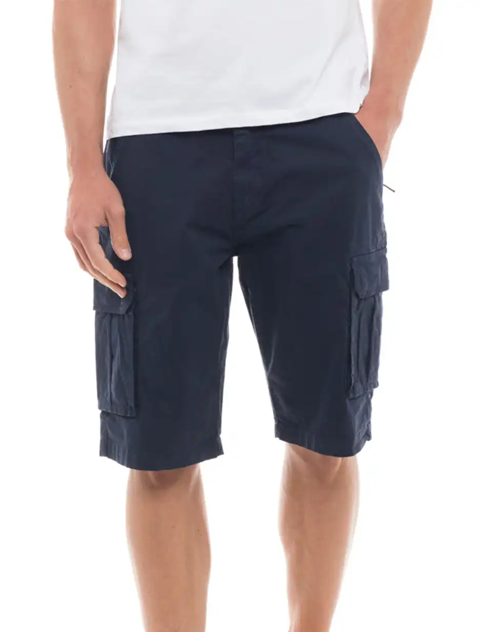 Biston fashion ανδρική βερμούδα cargo 47-221-022 NAVY Biston fashion ανδρική βερμούδα cargo 47-221-022 NAVY