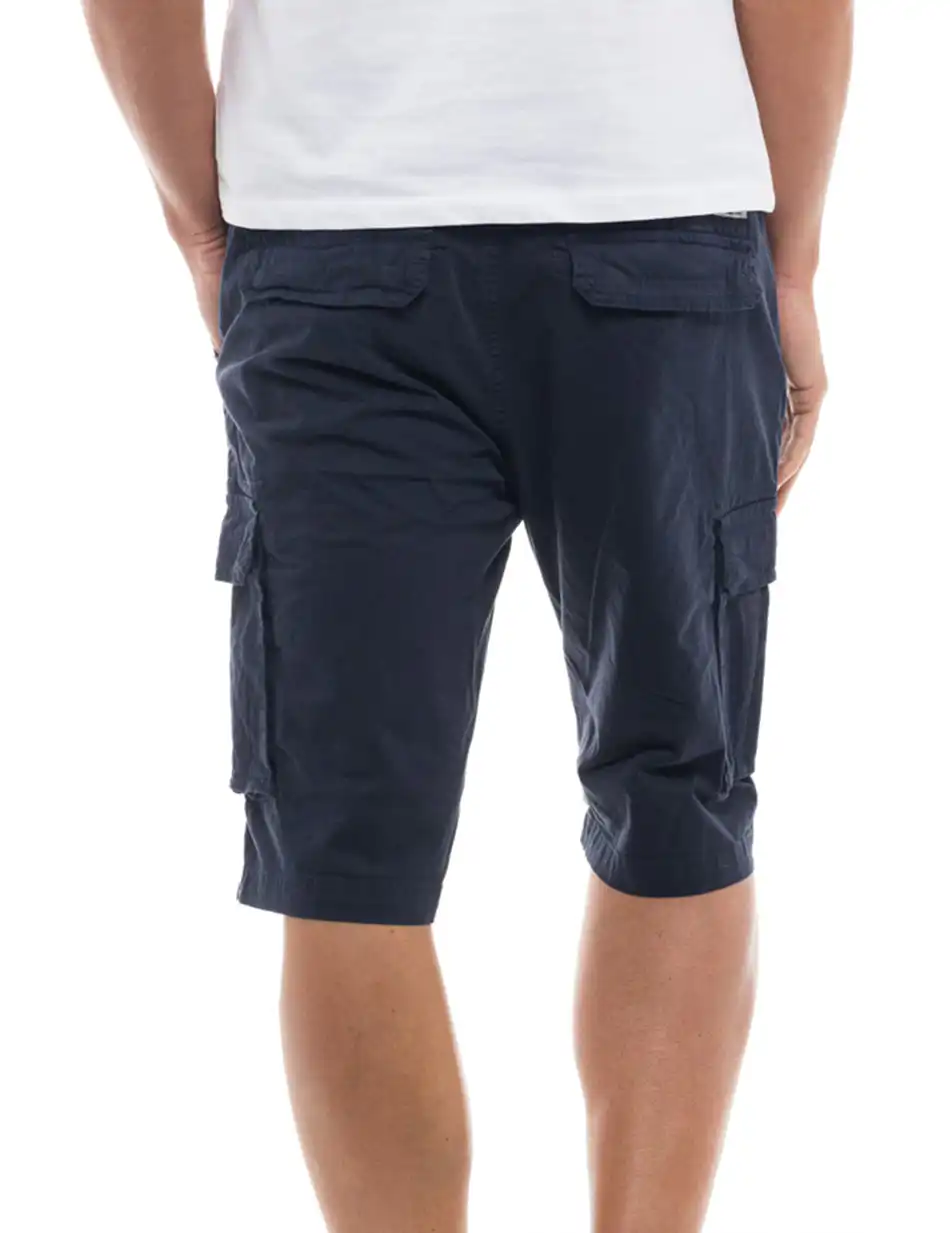 Biston fashion ανδρική βερμούδα cargo 47-221-022 NAVY