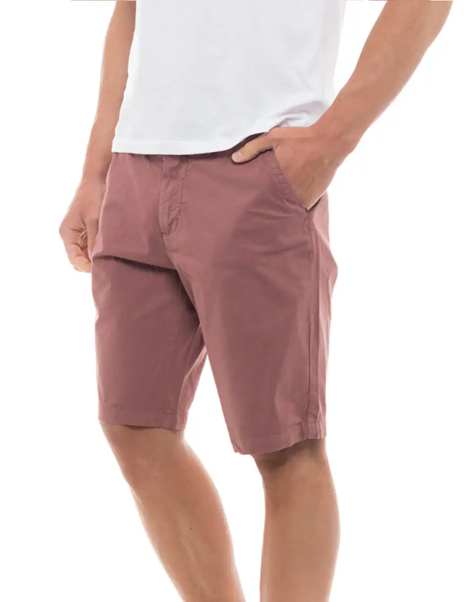 Biston fashion ανδρική βερμούδα chinos 47-221-031 RUSTY RED