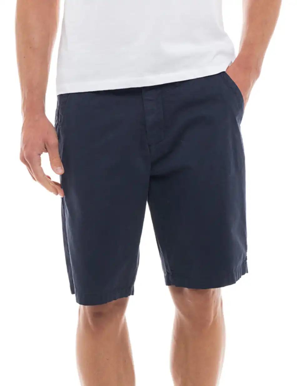 Biston fashion ανδρική βερμούδα chinos 47-221-031 NAVY