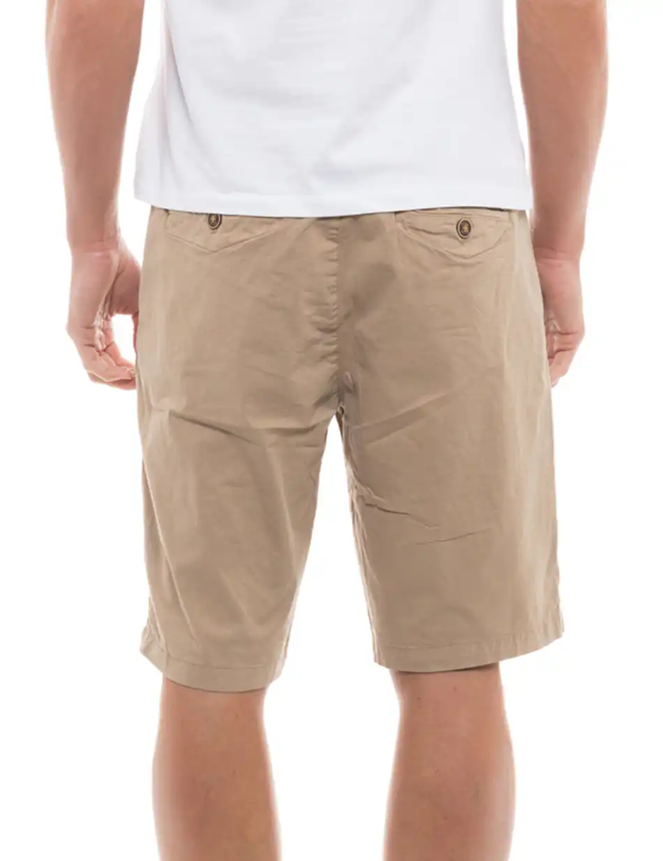 Biston fashion ανδρική βερμούδα chinos 47-221-031 BEIGE