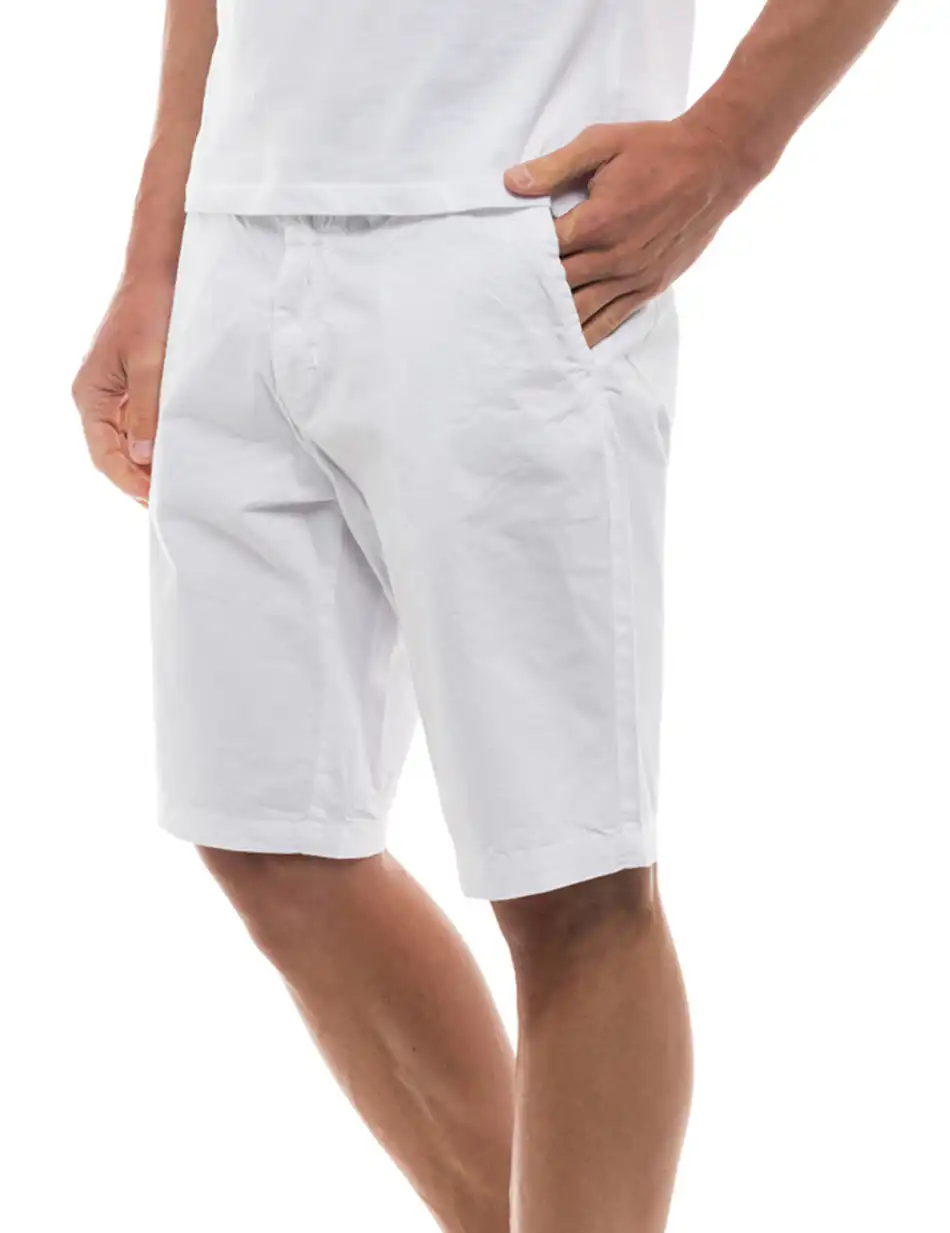Splendid fashion ανδρική βερμούδα chinos 47-221-032 WHITE