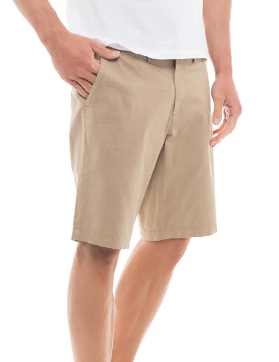 Splendid fashion ανδρική βερμούδα chinos 47-221-032 BEIGE