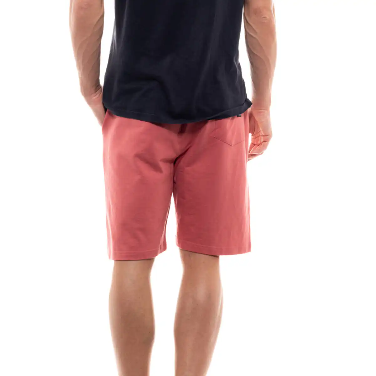 Biston fashion ανδρική βερμούδα φούτερ 47-221-034 RUSTY RED