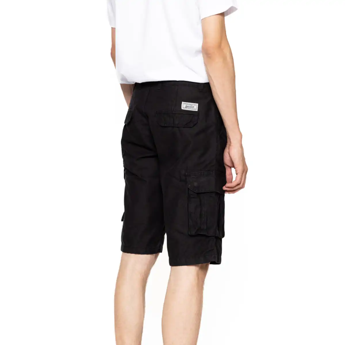 Splendid fashion ανδρική βερμούδα cargo 47-221-035 BLACK