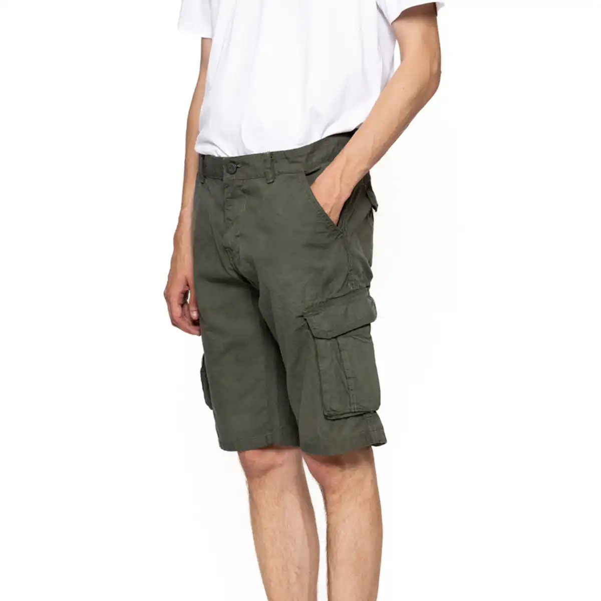 Splendid fashion ανδρική βερμούδα cargo 47-221-035 KHAKI