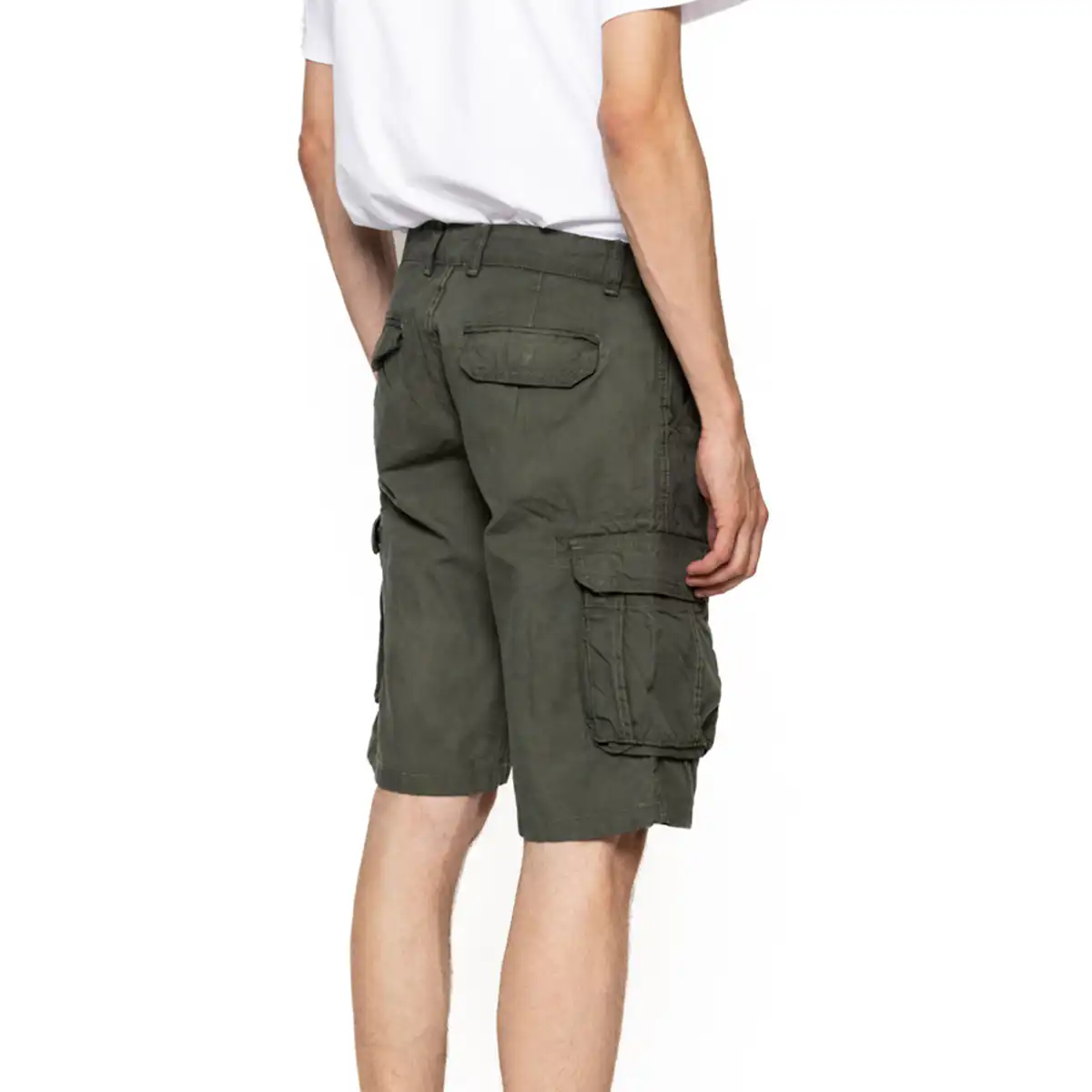 Splendid fashion ανδρική βερμούδα cargo 47-221-035 KHAKI