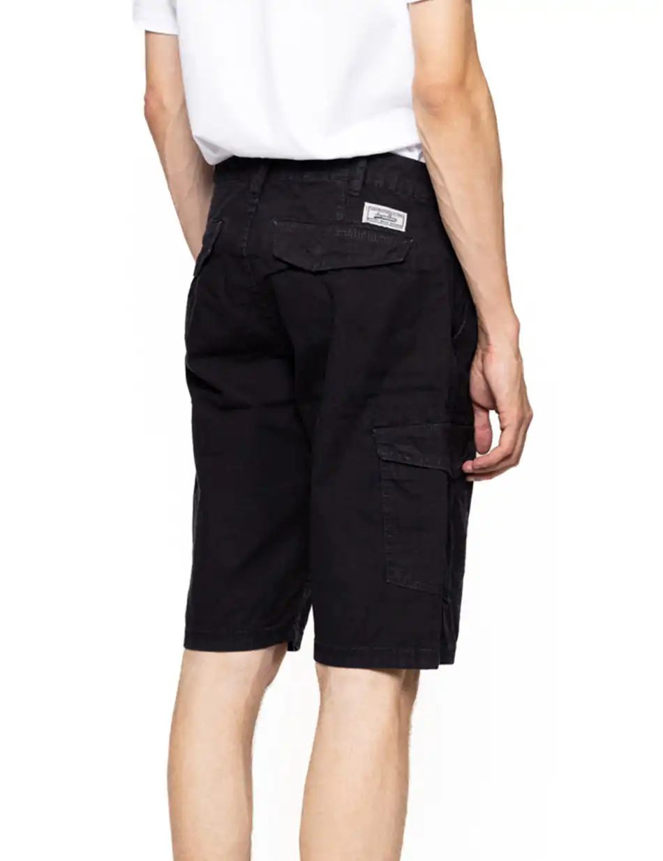 Biston fashion ανδρική βερμούδα cargo 47-221-036 NAVY