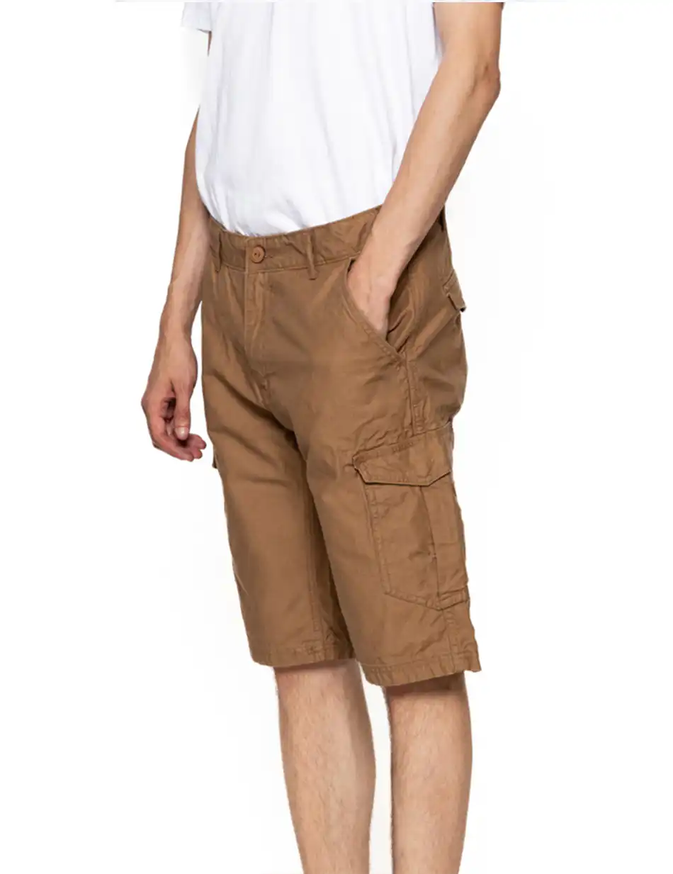 Biston fashion ανδρική βερμούδα cargo 47-221-036 CAMEL