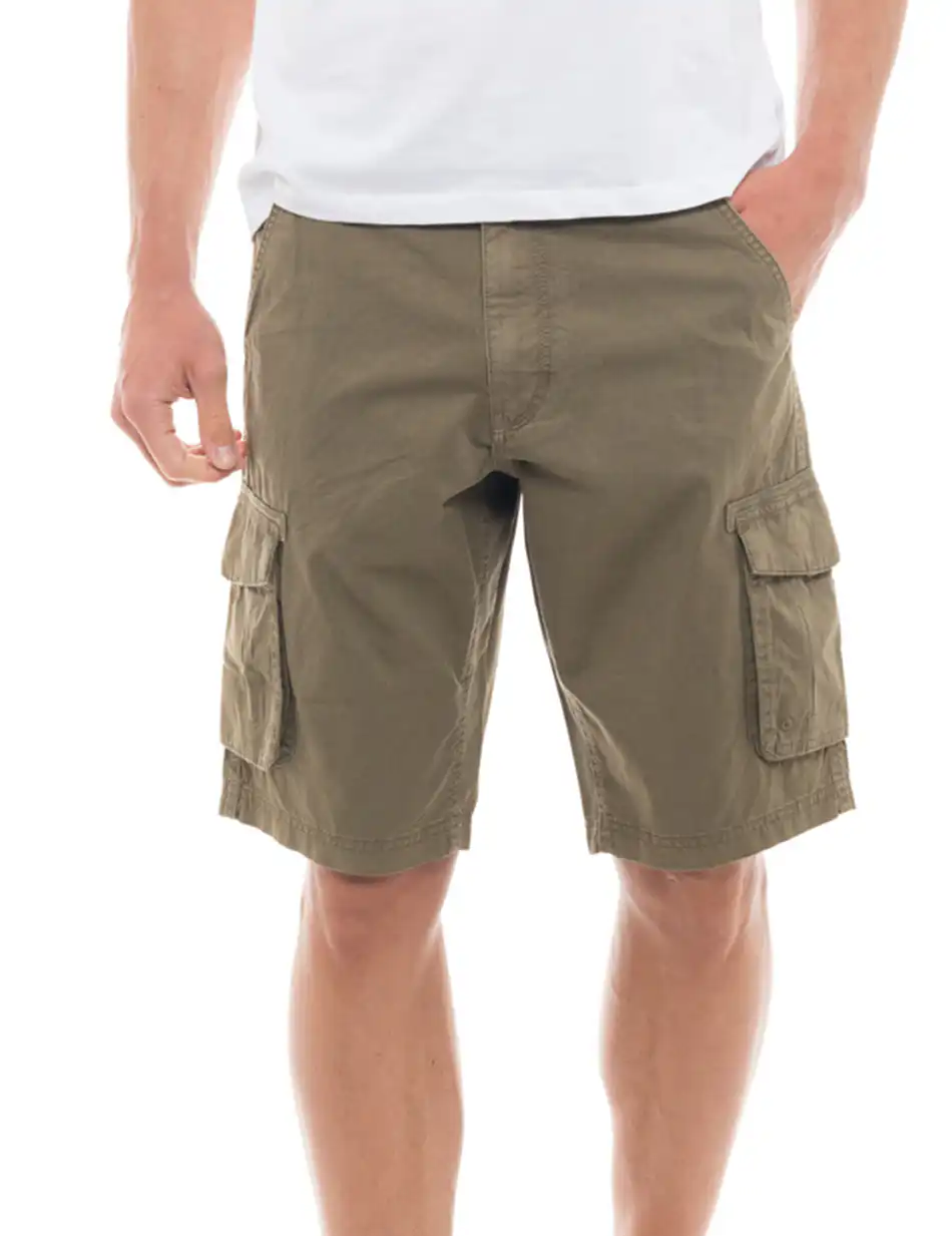 Splendid fashion ανδρική βερμούδα cargo 47-221-038 KHAKI