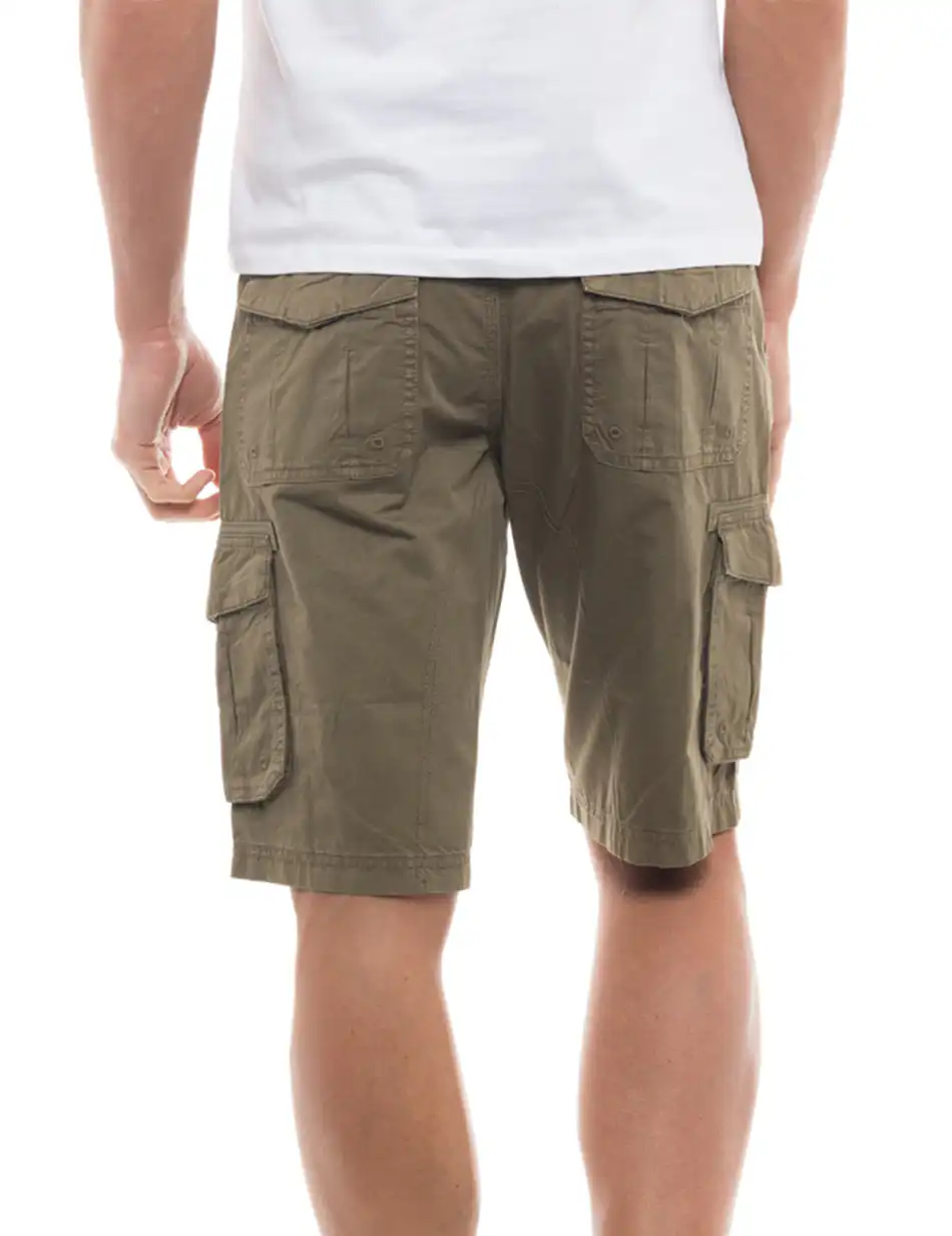 Splendid fashion ανδρική βερμούδα cargo 47-221-038 KHAKI