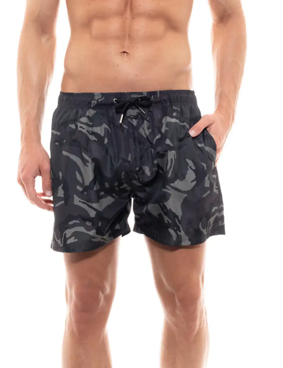 Biston fashion ανδρικό μαγιό 47-231-003 KHAKI CAMO