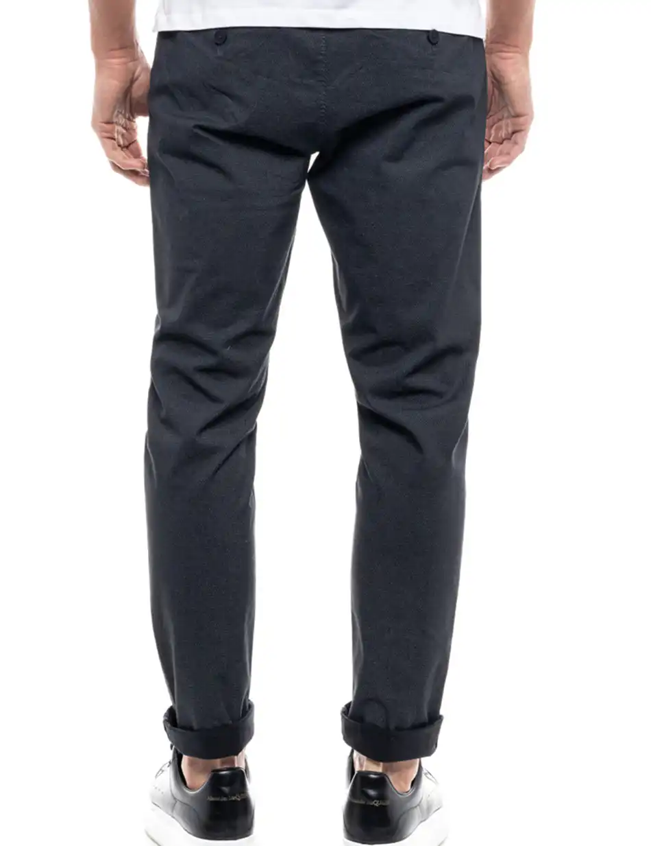 Biston fashion ανδρικό παντελόνι chinos 47-241-007 NAVY