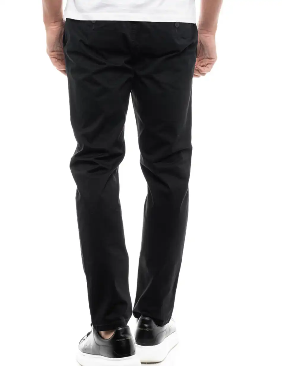Splendid fashion ανδρικό παντελόνι chinos 47-241-008 BLACK