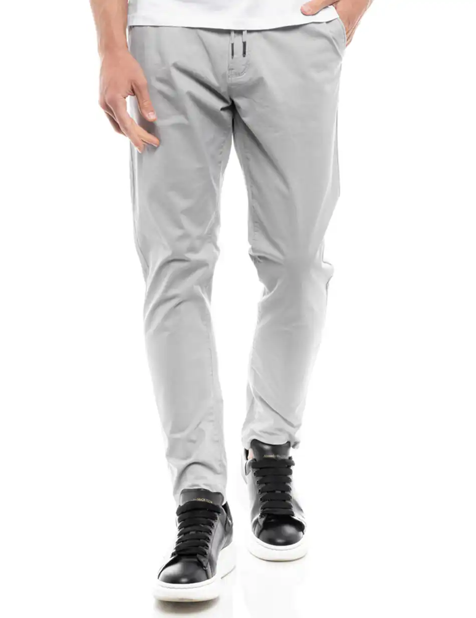 Splendid fashion ανδρικό παντελόνι chinos 47-241-008 LT GREY