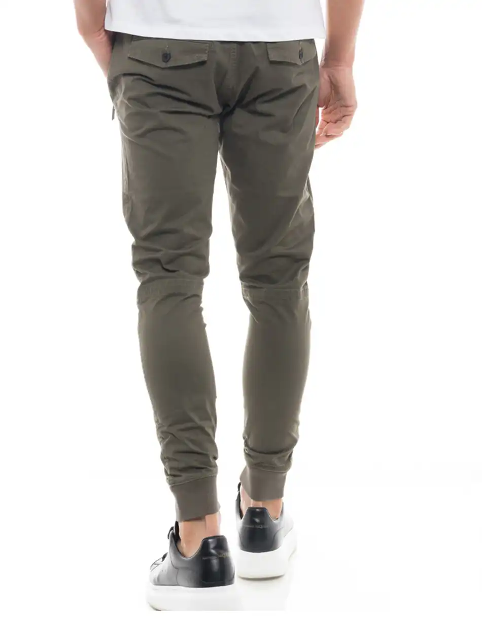 Biston fashion ανδρικό παντελόνι 47-241-009 OLIVE