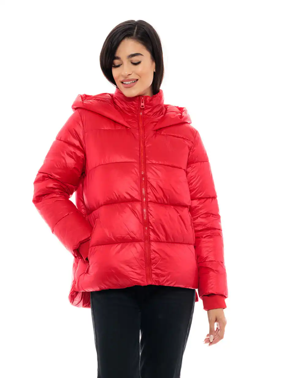 Splendid fashion γυναικείο κοντό μπουφάν 48-101-019 CORAL