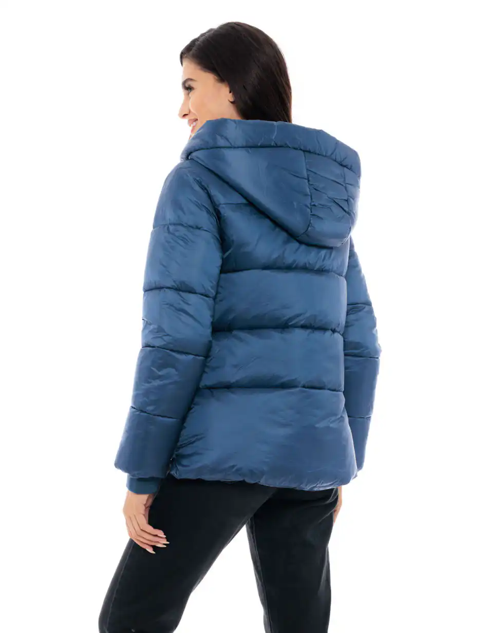 Splendid fashion γυναικείο κοντό μπουφάν 48-101-019 NAVY