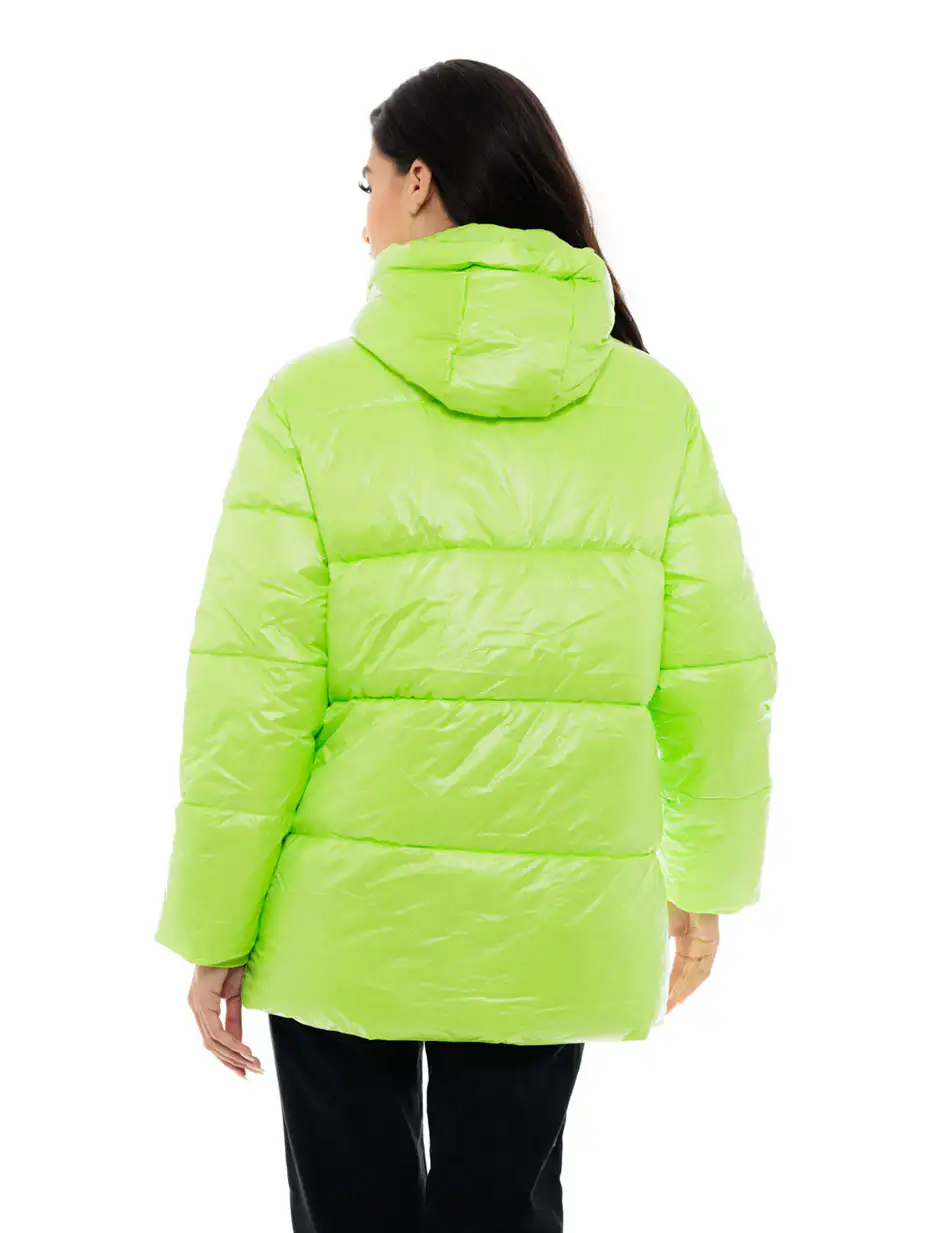 Biston fashion γυναικείο ντεμί μπουφάν 48-101-030 GREEN