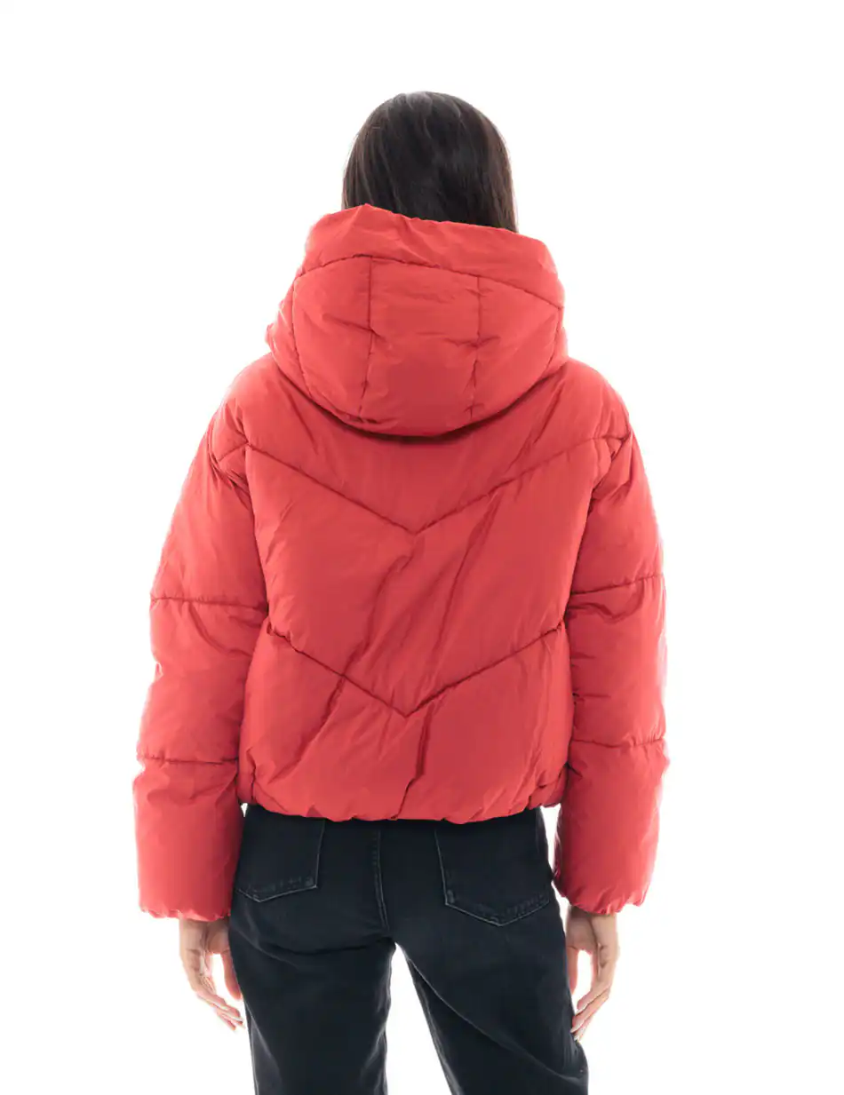 Biston fashion γυναικείο κοντό μπουφάν 48-101-036 CORAL