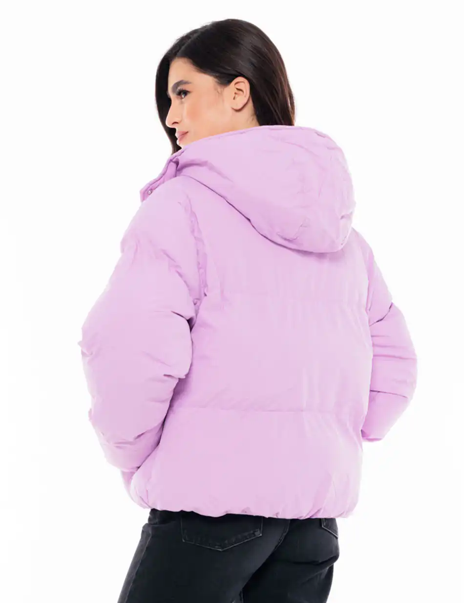 Splendid fashion γυναικείο κοντό μπουφάν 48-101-066 LILAC
