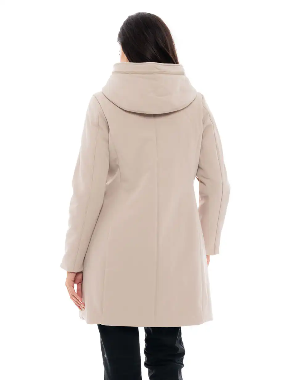 Splendid fashion γυναικείο ντεμί πανωφόρι 48-101-069 BEIGE