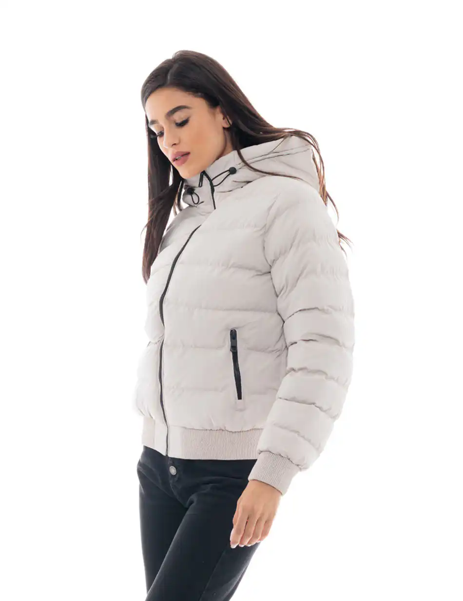 Splendid fashion γυναικείο κοντό μπουφάν 48-101-086 ICE