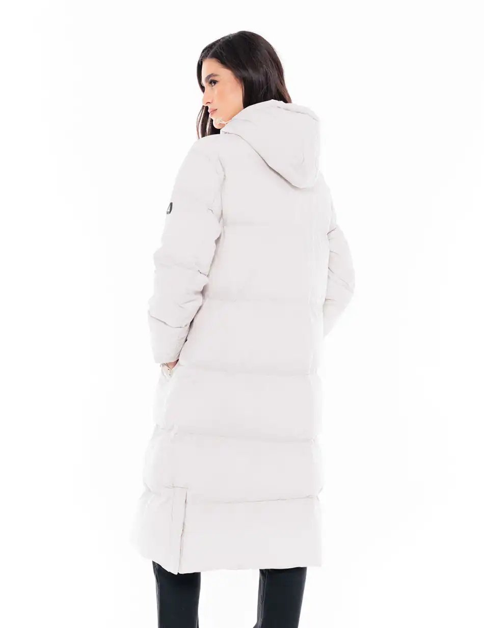 Biston fashion γυναικείο μακρύ μπουφάν 48-101-094 ICE