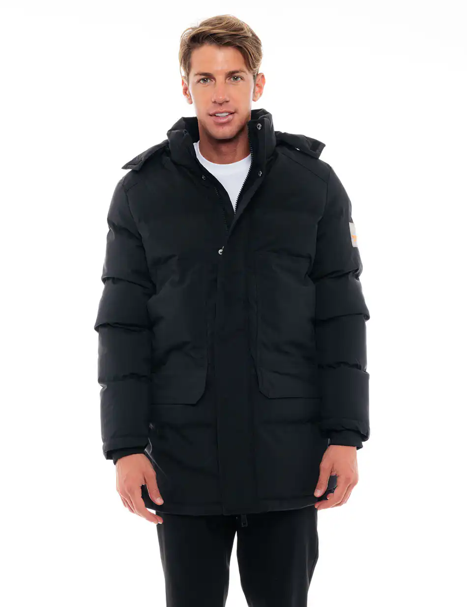 Splendid fashion ανδρικό ντεμί μπουφάν 48-201-004 BLACK
