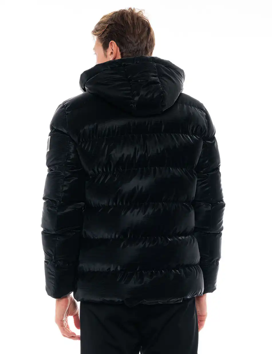 Biston fashion ανδρικό κοντό μπουφάν 48-201-007 BLACK