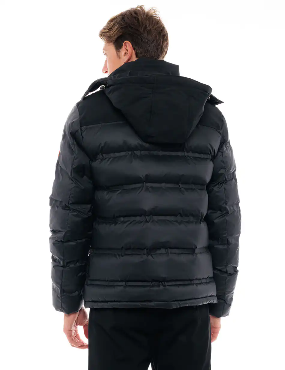 Splendid fashion ανδρικό κοντό μπουφάν 48-201-012 BLACK