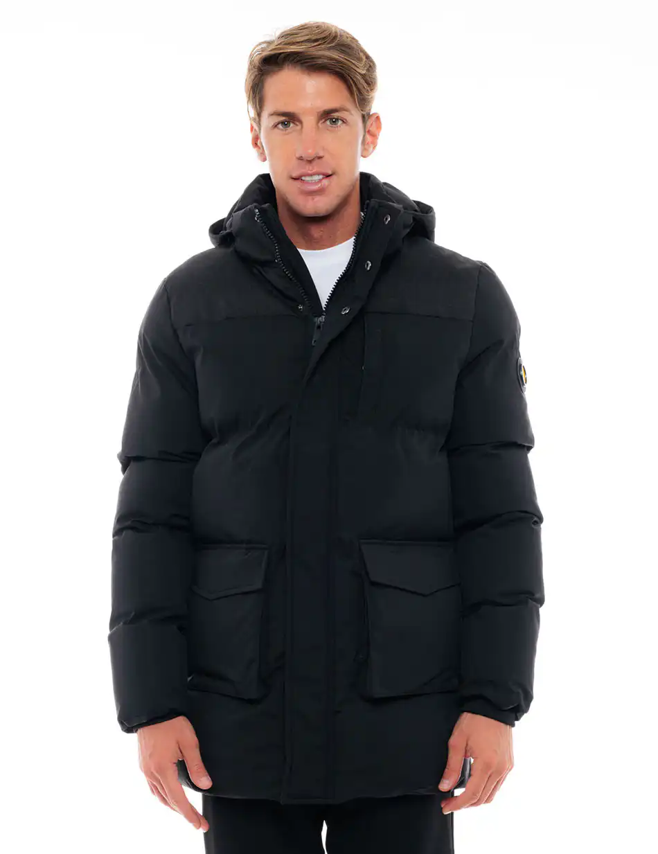 Splendid fashion ανδρικό κοντό μπουφάν 48-201-013 BLACK