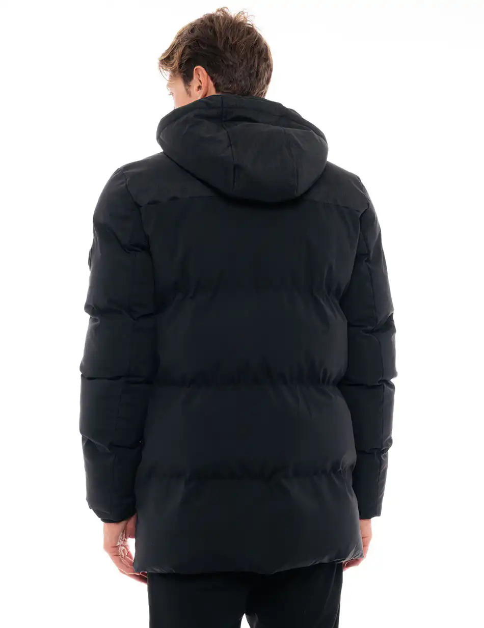 Splendid fashion ανδρικό κοντό μπουφάν 48-201-013 BLACK