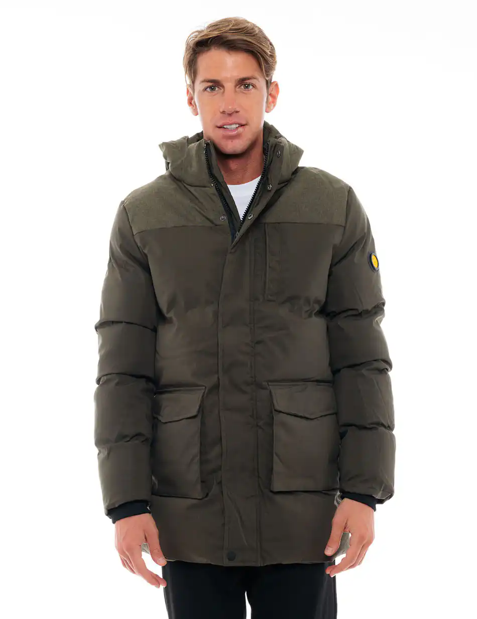 Splendid fashion ανδρικό κοντό μπουφάν 48-201-013 DK GREEN