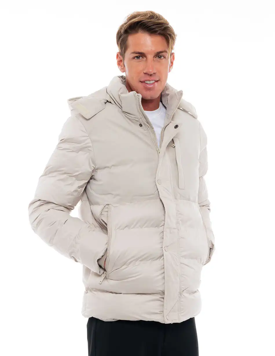 Biston fashion ανδρικό κοντό μπουφάν 48-201-024 ICE